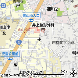〒860-0816 熊本県熊本市中央区本荘町の地図