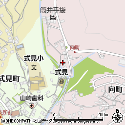 長崎県長崎市向町2299周辺の地図