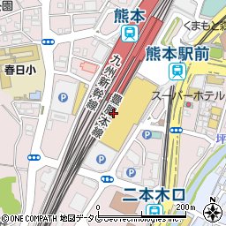 熊本県熊本市西区春日3丁目15周辺の地図