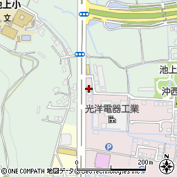 ファミリーマート熊本春日八丁目店周辺の地図
