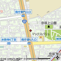 協立電機株式会社　熊本営業所周辺の地図