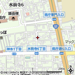 熊本建築構造評価センター（一般財団法人）周辺の地図