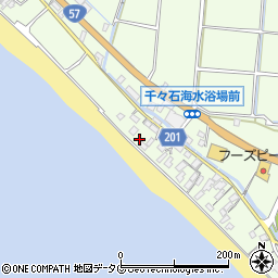 長崎県雲仙市千々石町丙1254周辺の地図