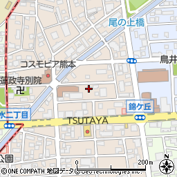 有限会社西口晴秀堂周辺の地図