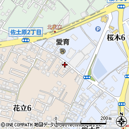 カギのトラブル救助隊　熊本東区・北区・緊急受付周辺の地図