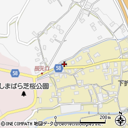 長崎県島原市下折橋町3529-1周辺の地図