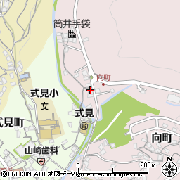 長崎県長崎市向町2284周辺の地図