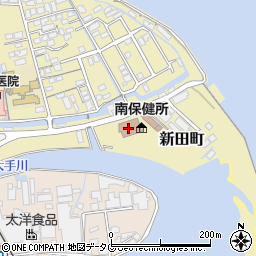 長崎県島原振興局　保健部県南保健所周辺の地図