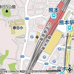熊本労働局　職業安定部職業対策課分室周辺の地図