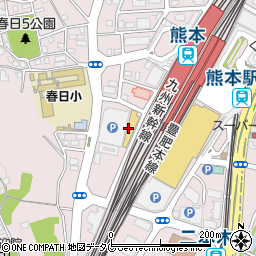 ＪＲ熊本春日南ビル周辺の地図