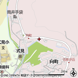 長崎県長崎市向町2277周辺の地図