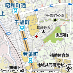 田島表具店周辺の地図