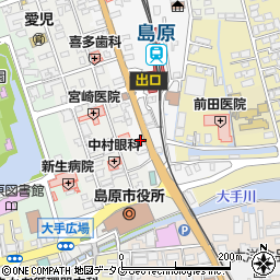 長崎県島原市片町564周辺の地図