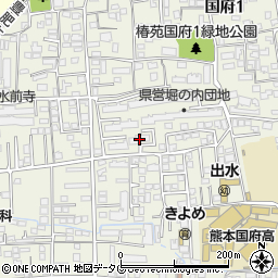 県営住宅堀の内団地周辺の地図