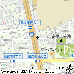 継匠会上村循環器科医院周辺の地図