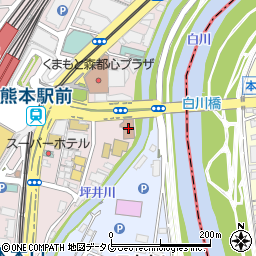 グループホーム グッドライフ熊本駅前周辺の地図