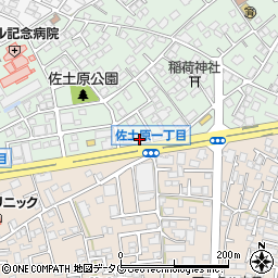 ほけんの窓口熊本益城インター店周辺の地図
