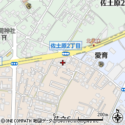 かつや 熊本益城インター店周辺の地図