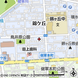 株式会社イオンビュー　九州統括本部周辺の地図