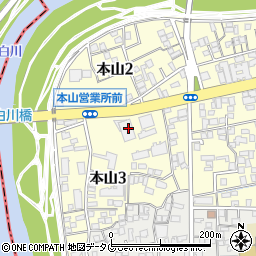 九州中央リハビリテーション学院周辺の地図