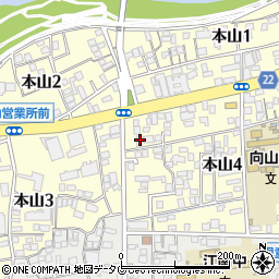 株式会社メディケア熊本周辺の地図