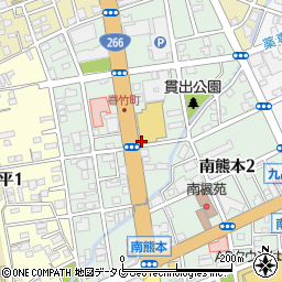 株式会社ソニックスポーツ　南熊本店周辺の地図