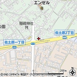 お菓子の香梅佐土原店周辺の地図