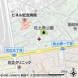 熊本東会計センター周辺の地図