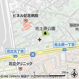 熊本東会計センター（税理士法人）周辺の地図