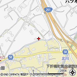 長崎県島原市六ツ木町周辺の地図