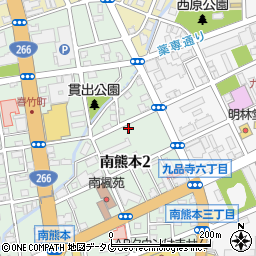 熊本県食肉事業協同組合　連合会周辺の地図