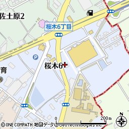ラーメン龍の家　益城インター店周辺の地図