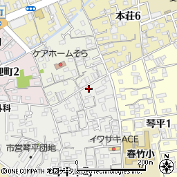 松島染物店周辺の地図