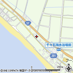 長崎県雲仙市千々石町丙2135周辺の地図