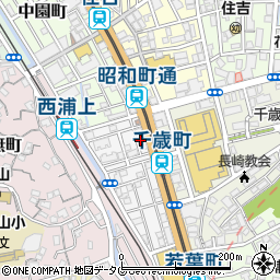 長崎北コンタクトレンズセンター周辺の地図