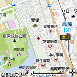宮崎温仙堂商店医薬部周辺の地図
