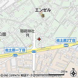 熊本植木センター周辺の地図