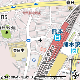 熊本県熊本市西区春日3丁目982周辺の地図