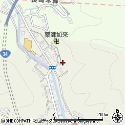 長崎県長崎市三川町1348周辺の地図