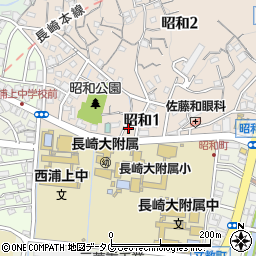 ポストイン長崎株式会社周辺の地図
