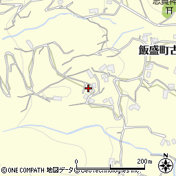 長崎県諫早市飯盛町古場469周辺の地図