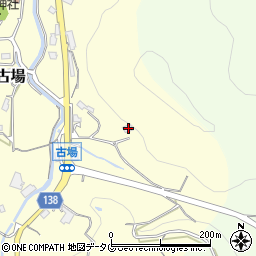 長崎県諫早市飯盛町古場705周辺の地図