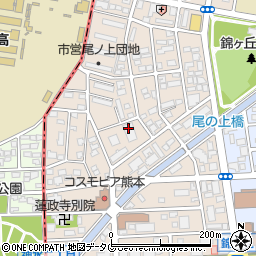 九州三菱電機販売株式会社　熊本支社機電システム部周辺の地図