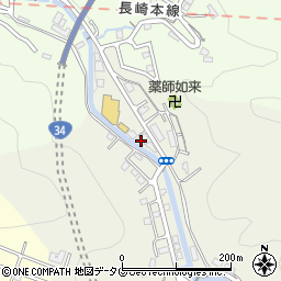 長崎県長崎市三川町1320周辺の地図