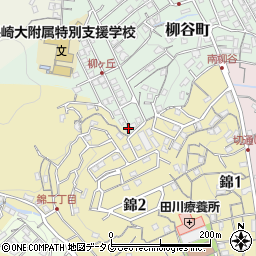 長崎県長崎市柳谷町34-19周辺の地図