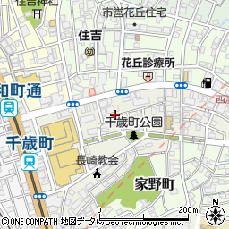 長崎県長崎市千歳町周辺の地図