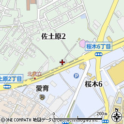 スターバックスコーヒー熊本益城インターチェンジ店周辺の地図