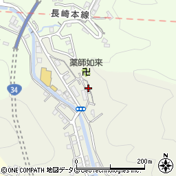 長崎県長崎市三川町1347周辺の地図