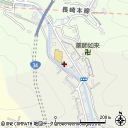 長崎県長崎市三川町1315周辺の地図