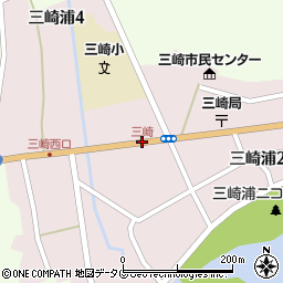 三崎周辺の地図